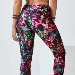 Fabletics Patterned Workout Leggings